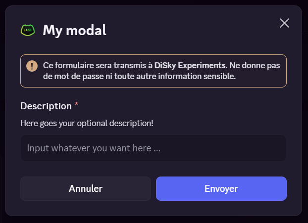 Modal